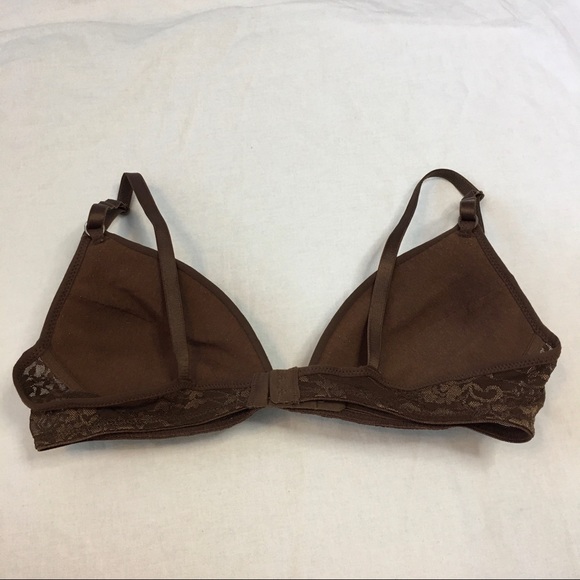 Vassarette Brown Wirefree Bra, 36A - Picture 5 of 7